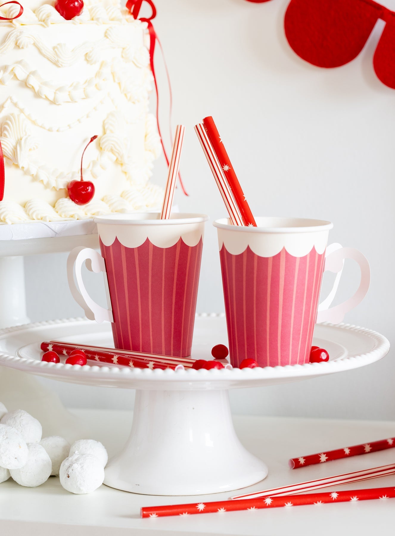 PRESALE: BEC1210 - Striped cup with handle