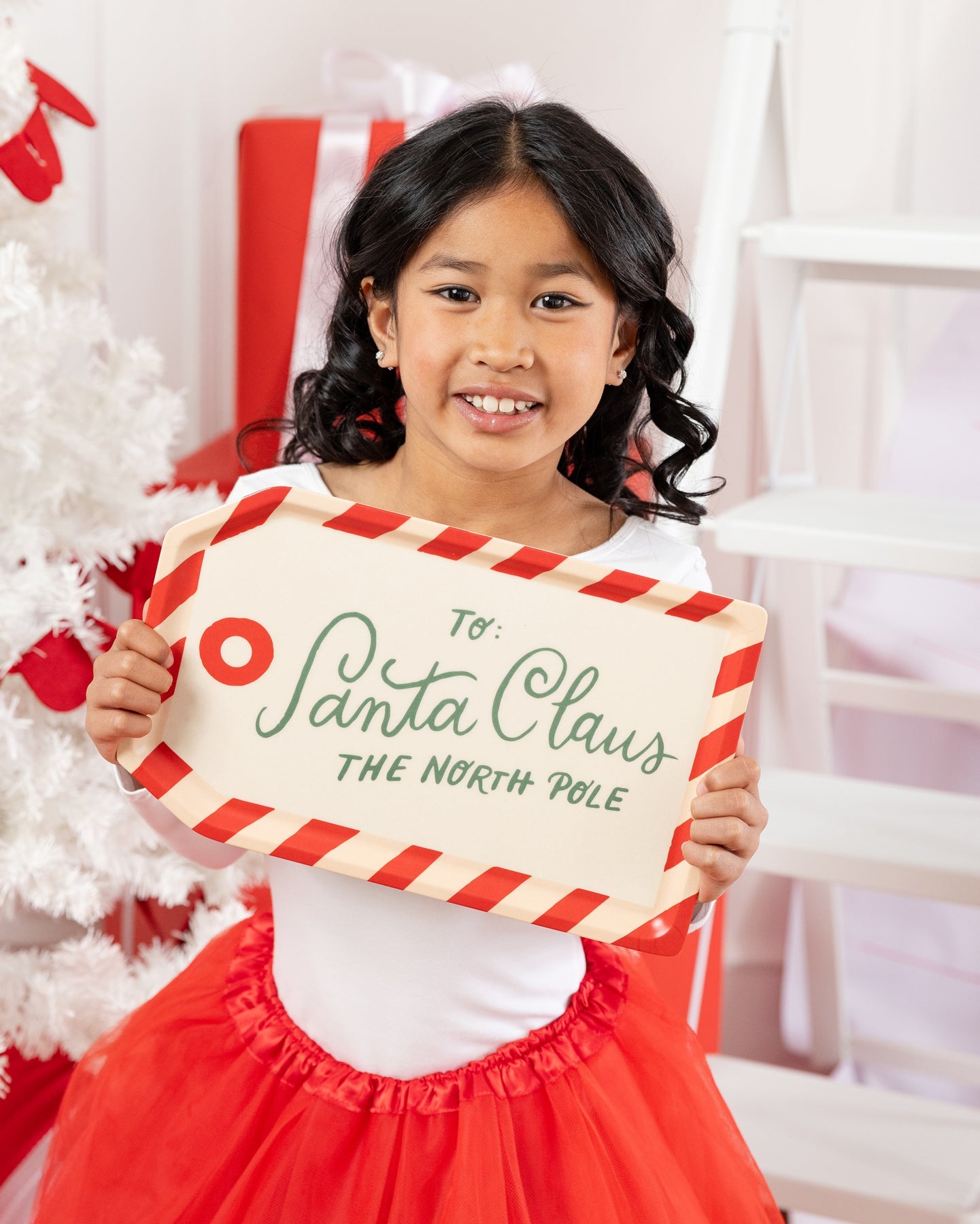 PRESALE: BEC1231 - To Santa Tag Bamboo Tray