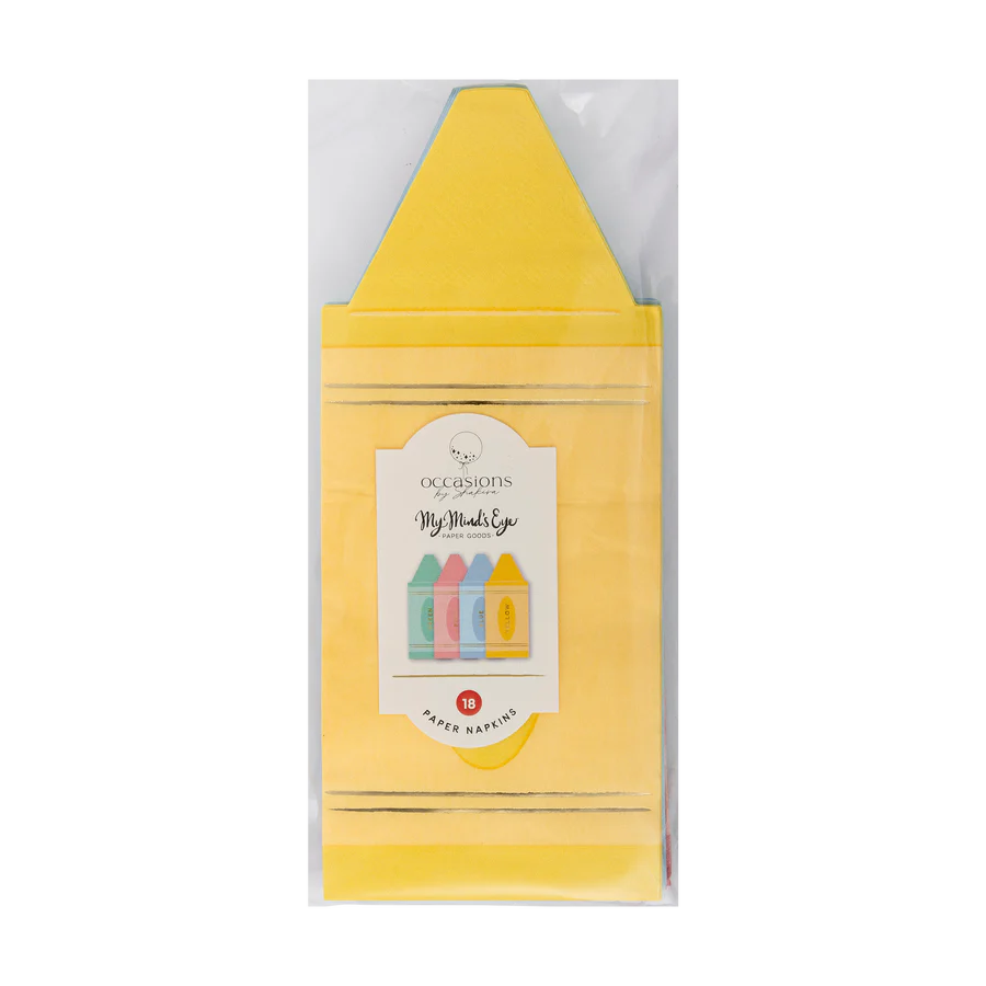 Occasions By Shakira - Crayons Napkin Set (18)