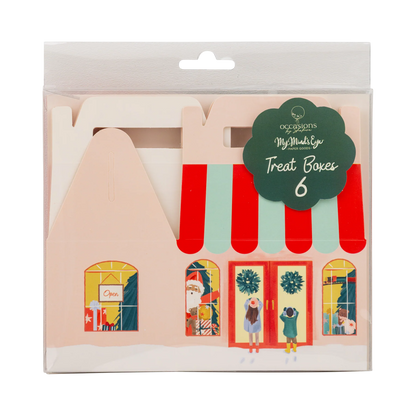 OCCASIONS BY SHAKIRA - TOY STORE CHRISTMAS PAPER TREAT BOXES