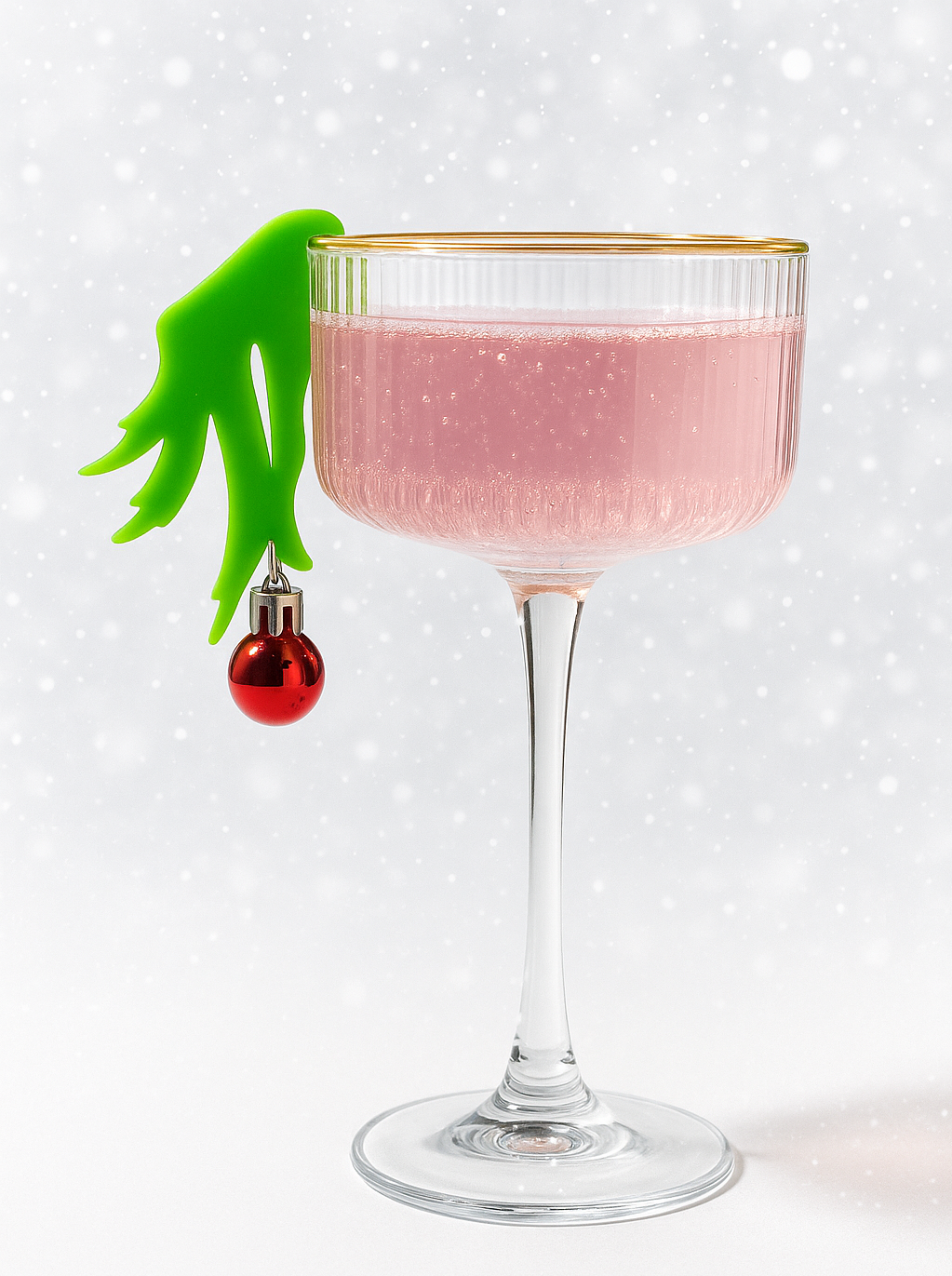Grinch Inspired Drink Markers Set of 4