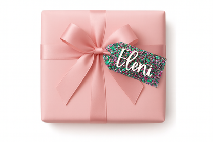Emerald City Personalized Stocking Charm/Gift Tag/Ornament