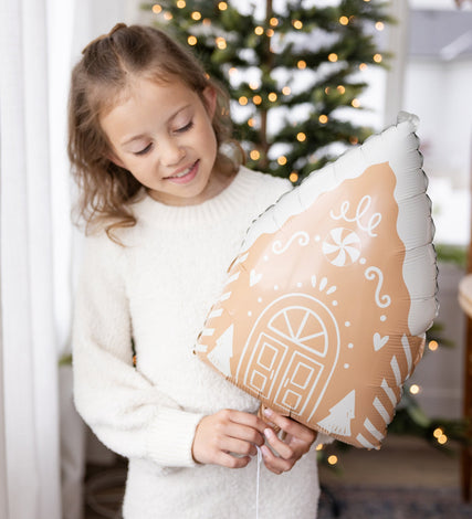 GINGERBREAD HOUSE BALLOON