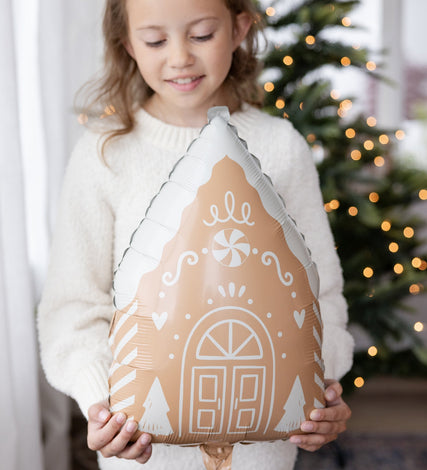 GINGERBREAD HOUSE BALLOON