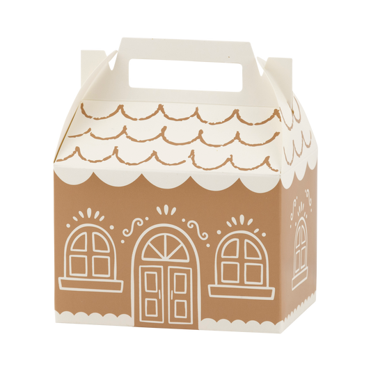 GINGERBREAD HOUSE GABLE TREAT BOXES