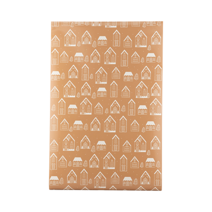 GINGERBREAD HOUSE TABLE RUNNER
