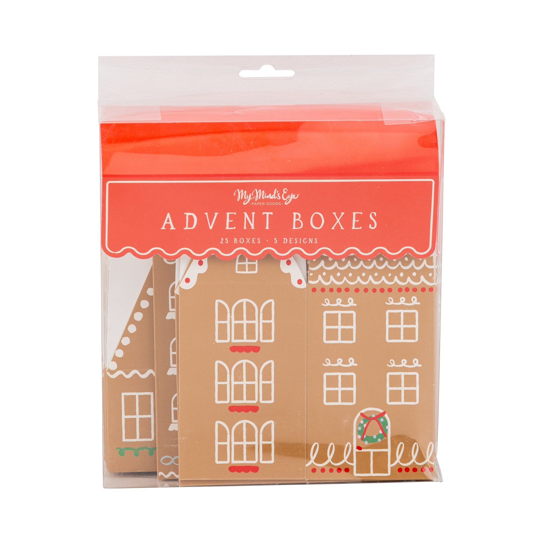 PRESALE: GBD1209 - Gingerbread House Advent Boxes
