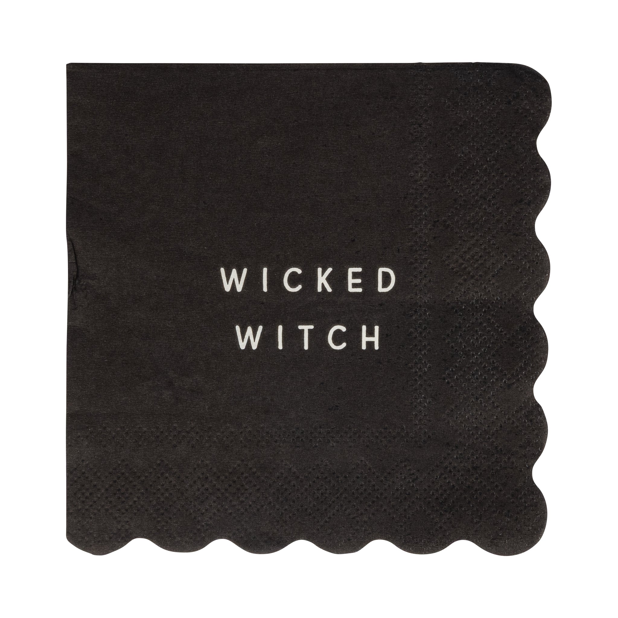 Presale: Wicked GOOD WITCH BAD WITCH COCKTAIL NAPKIN SET