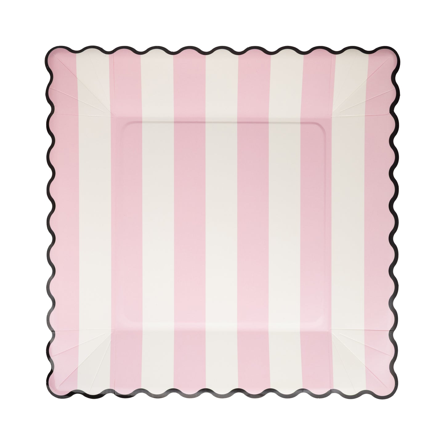 Presale: Wicked GREEN STRIPE PINK STRIPE 11" PLATE SET