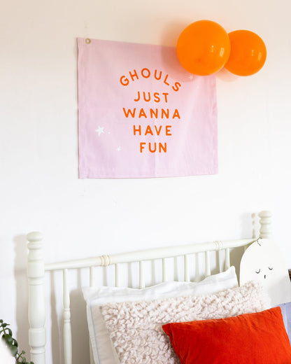 Ghoul Gang "Ghouls Just Wanna Have Fun" Banner
