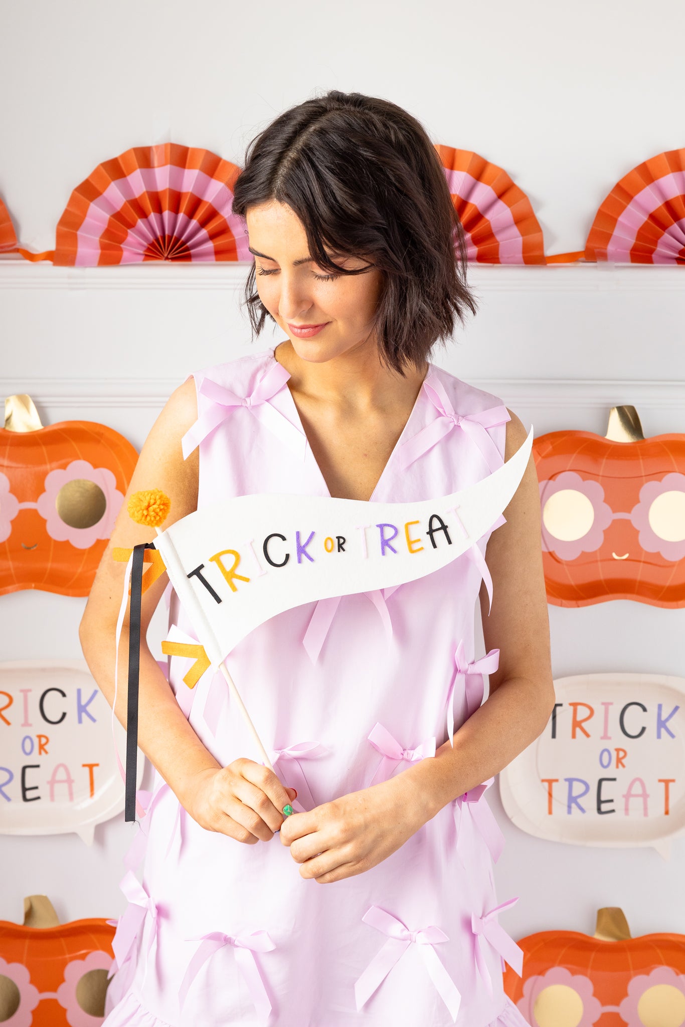 Presale: Trick or Treat Felt Pennant