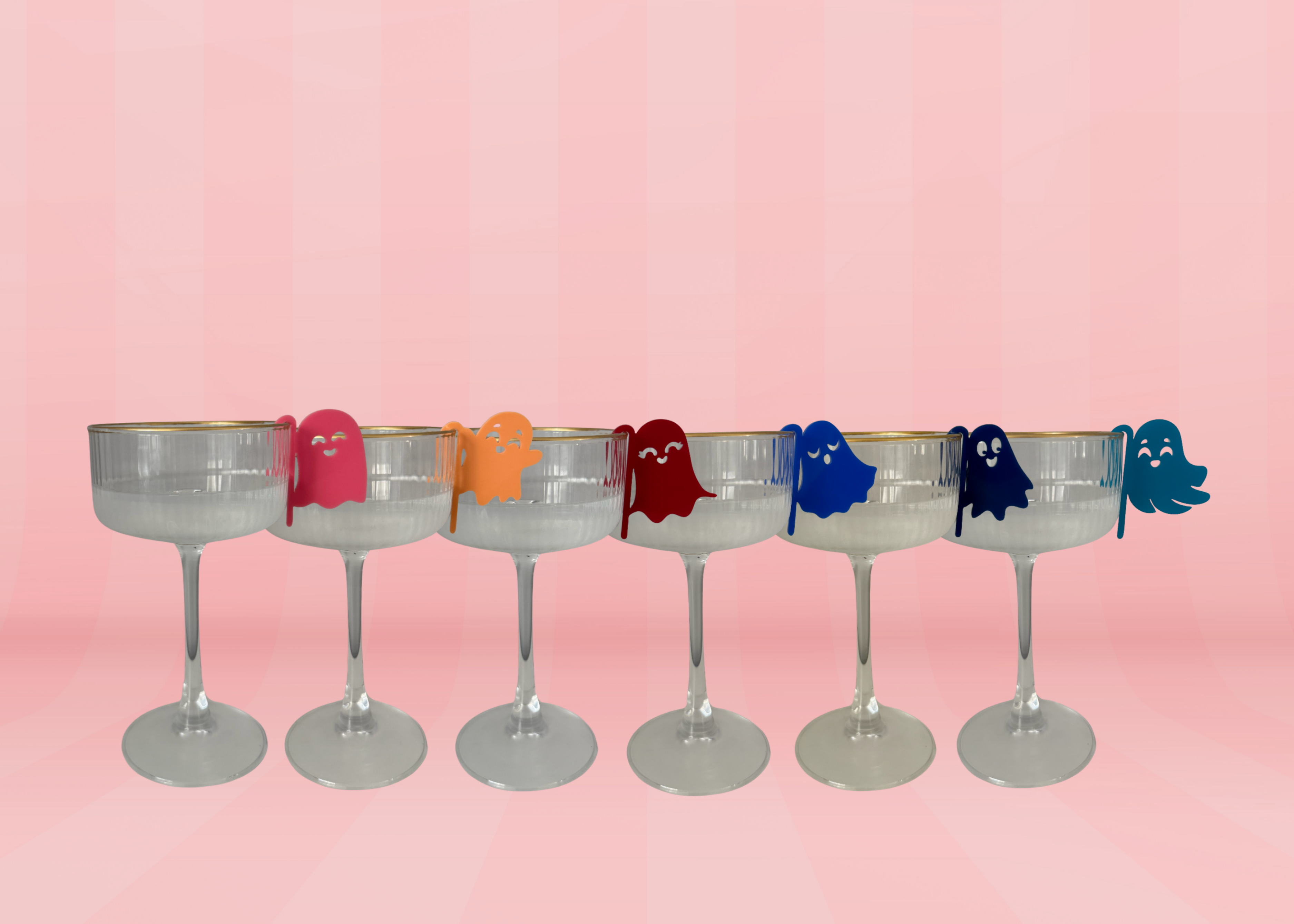 Kedziefest Ghost Crew Drink Markers (Set of 6)