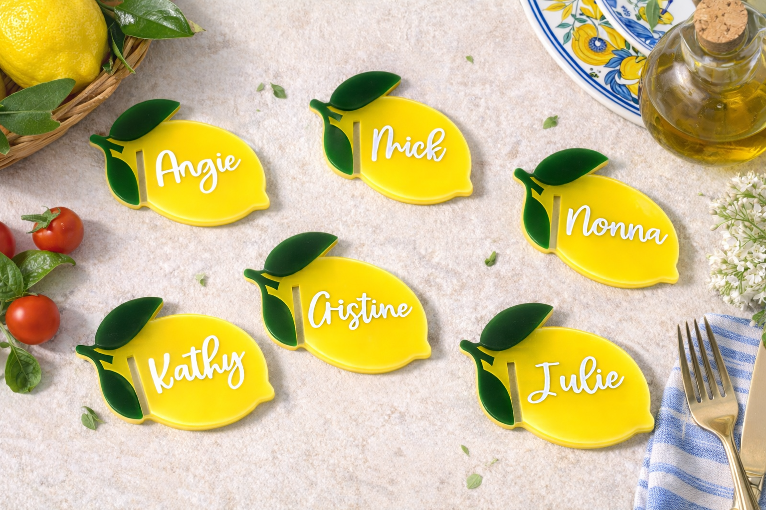 Lemon Drink Charms - La Dolce Vita