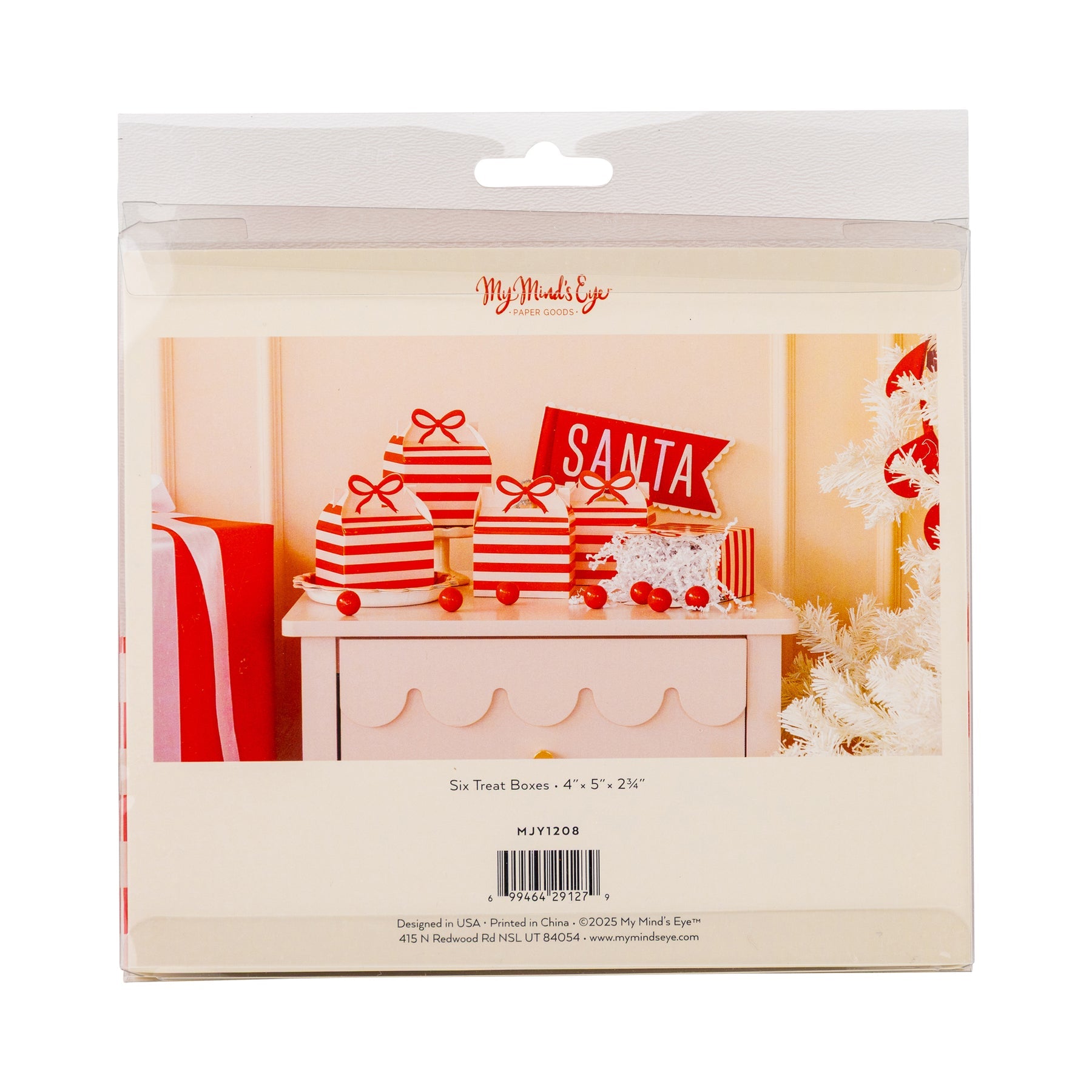PRESALE: MJY1208 - Red and Pink Gable Boxes