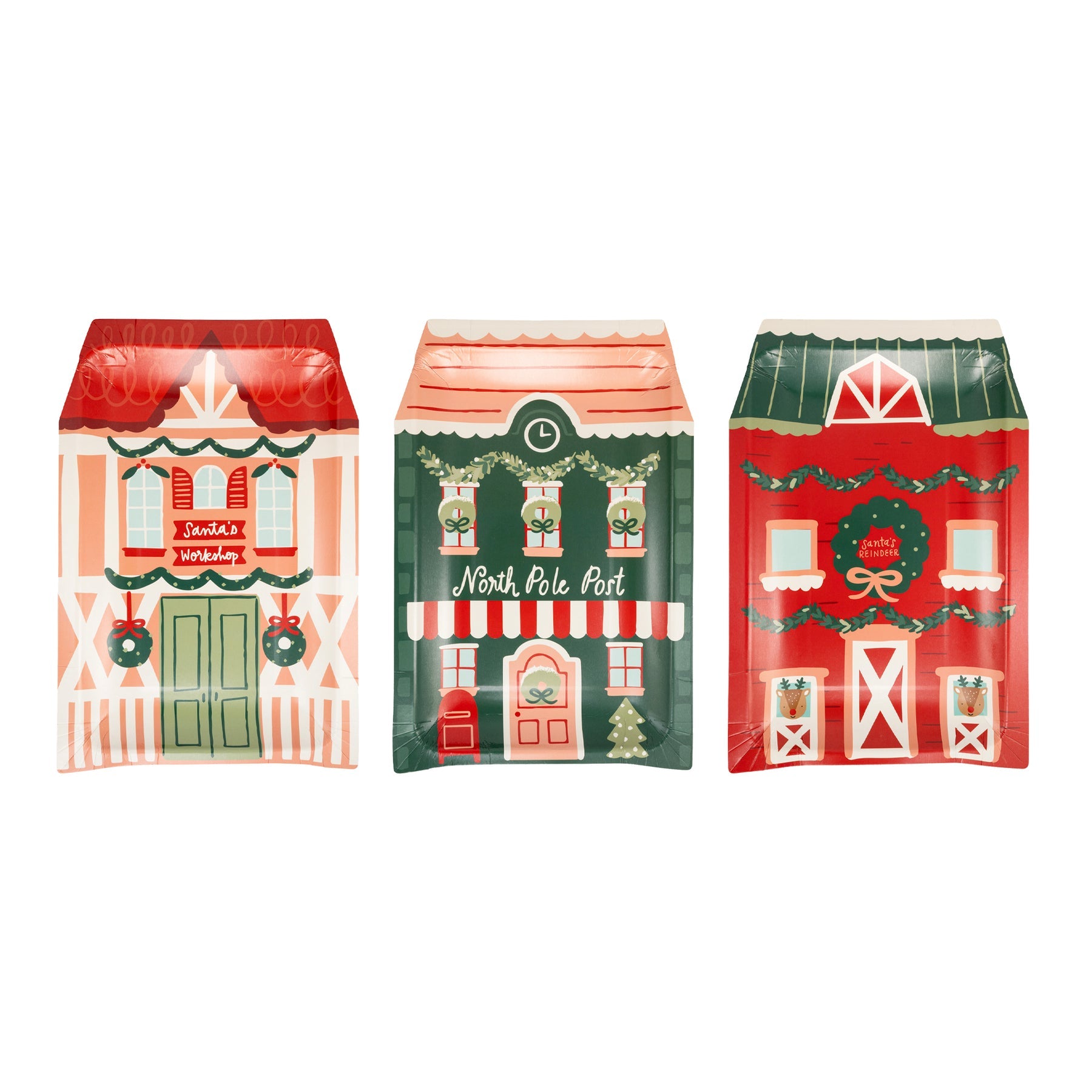 PRESALE: NPL1241 - North Pole Plate Set