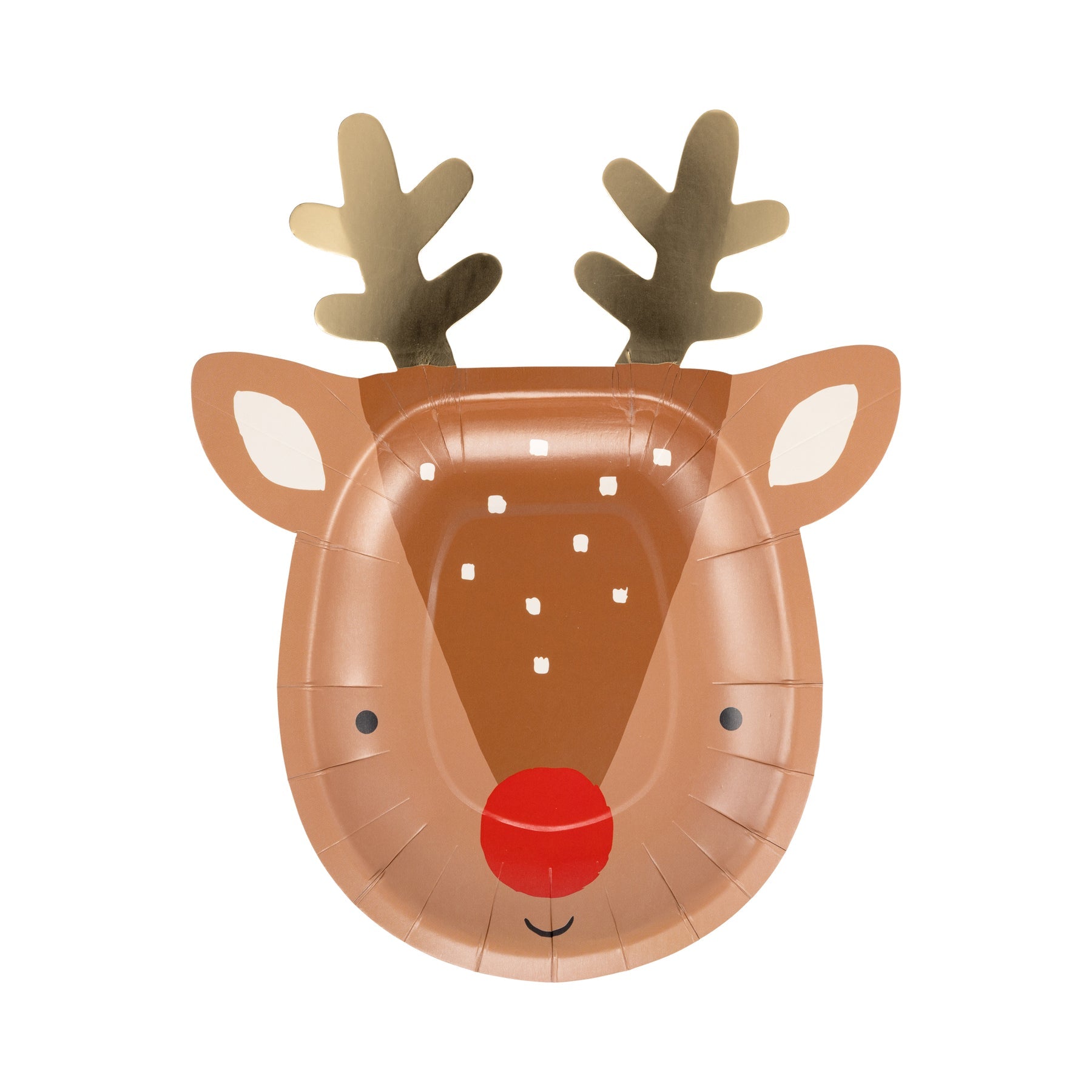 PRESALE: NPL1243 - Rudolph Shaped Plate