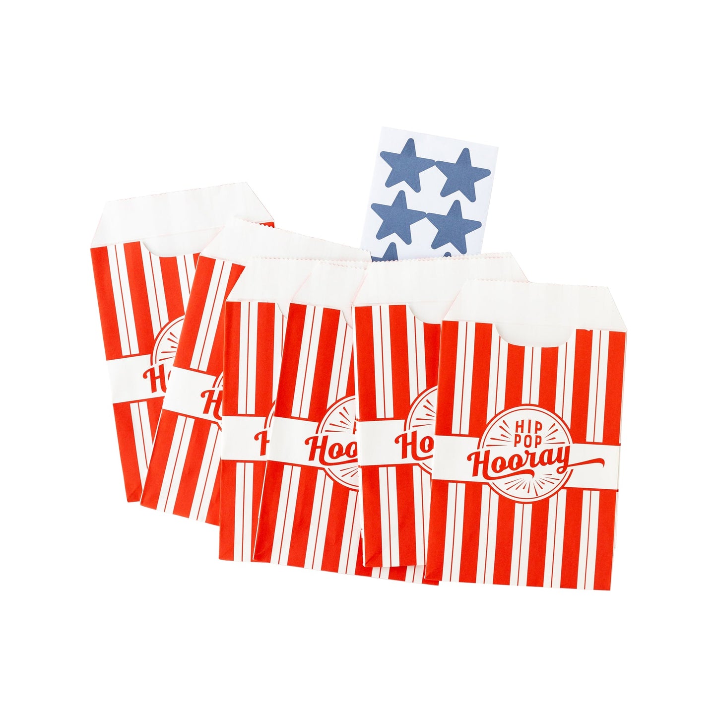 OCCASIONS BY SHAKIRA - STARS AND STRIPES TREAT BAGS