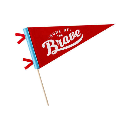 OCCASIONS BY SHAKIRA - HOME OF THE BRAVE FELT PENNANT BANNER