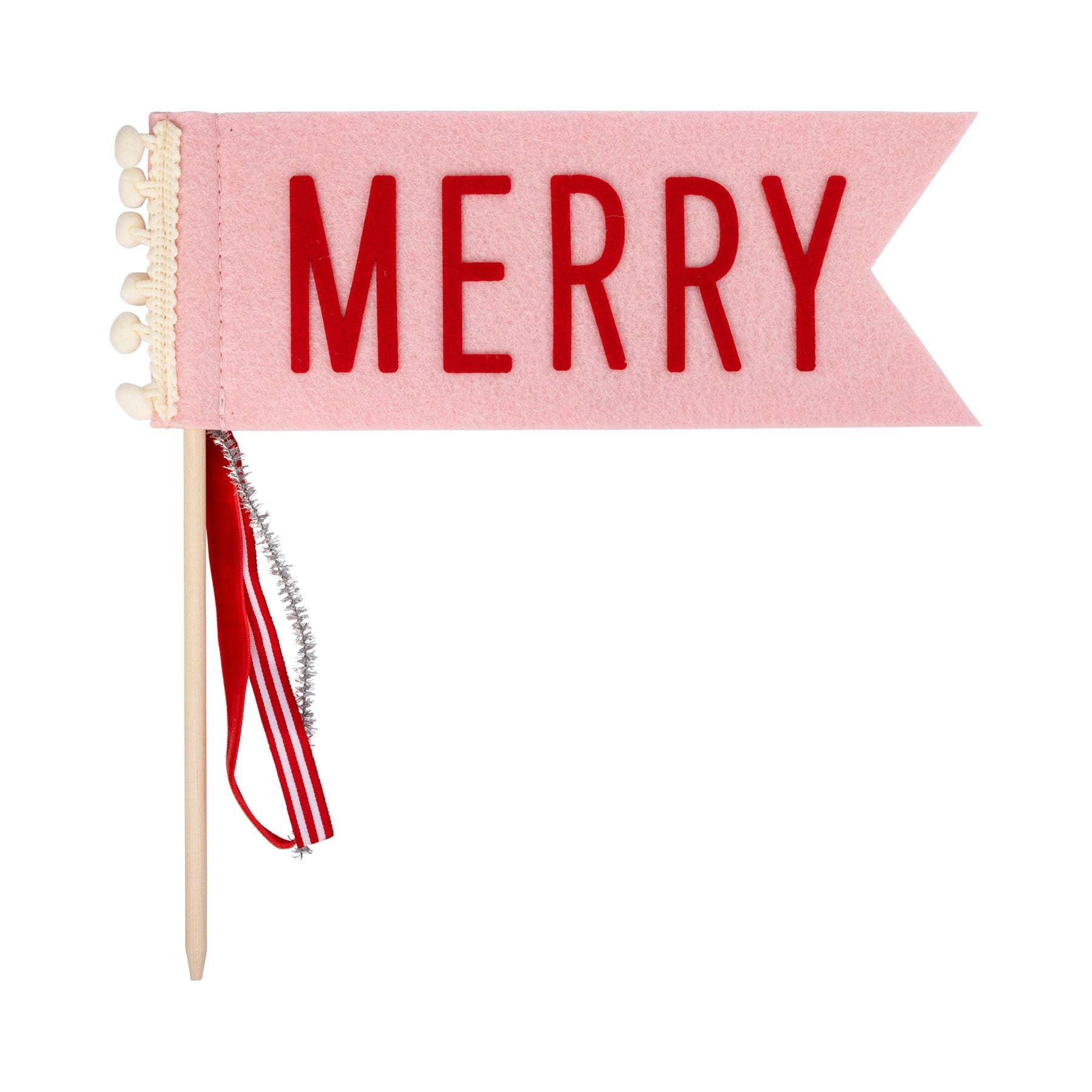 PRESALE: SUG1214 -Santa and Merry Felt Pennant Set