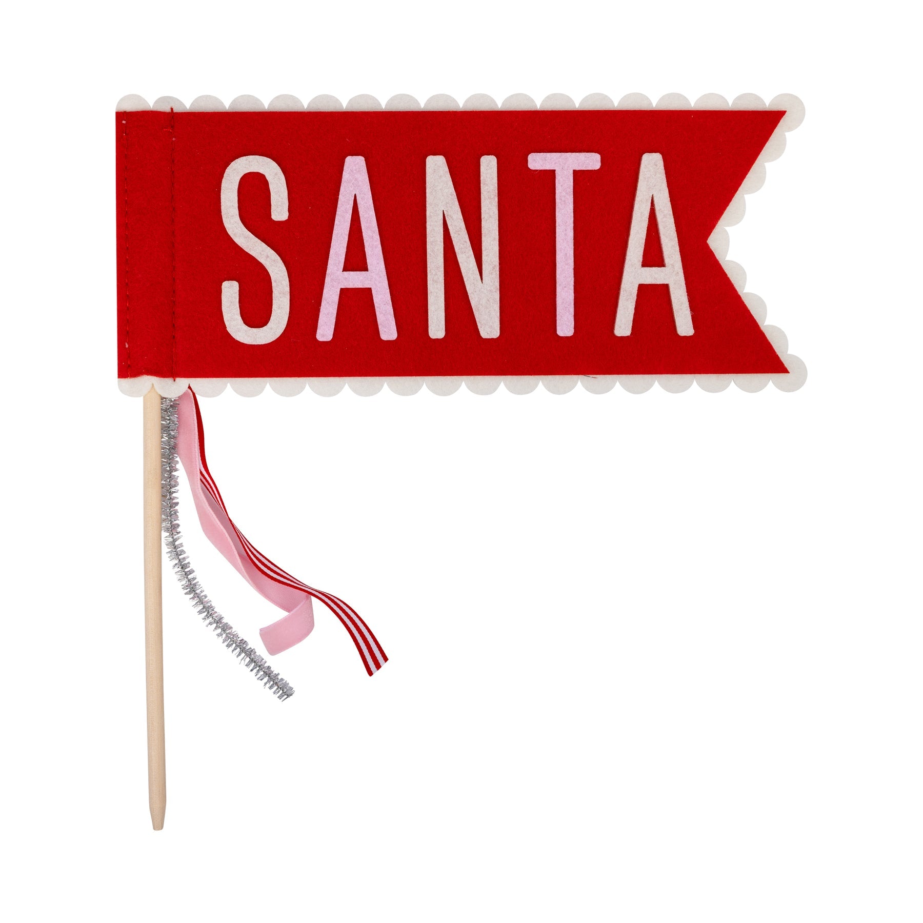 PRESALE: SUG1214 -Santa and Merry Felt Pennant Set