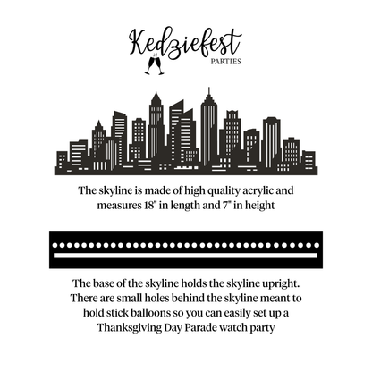 NYC Skyline - Kedziefest Thanksgiving Day Parade Collection