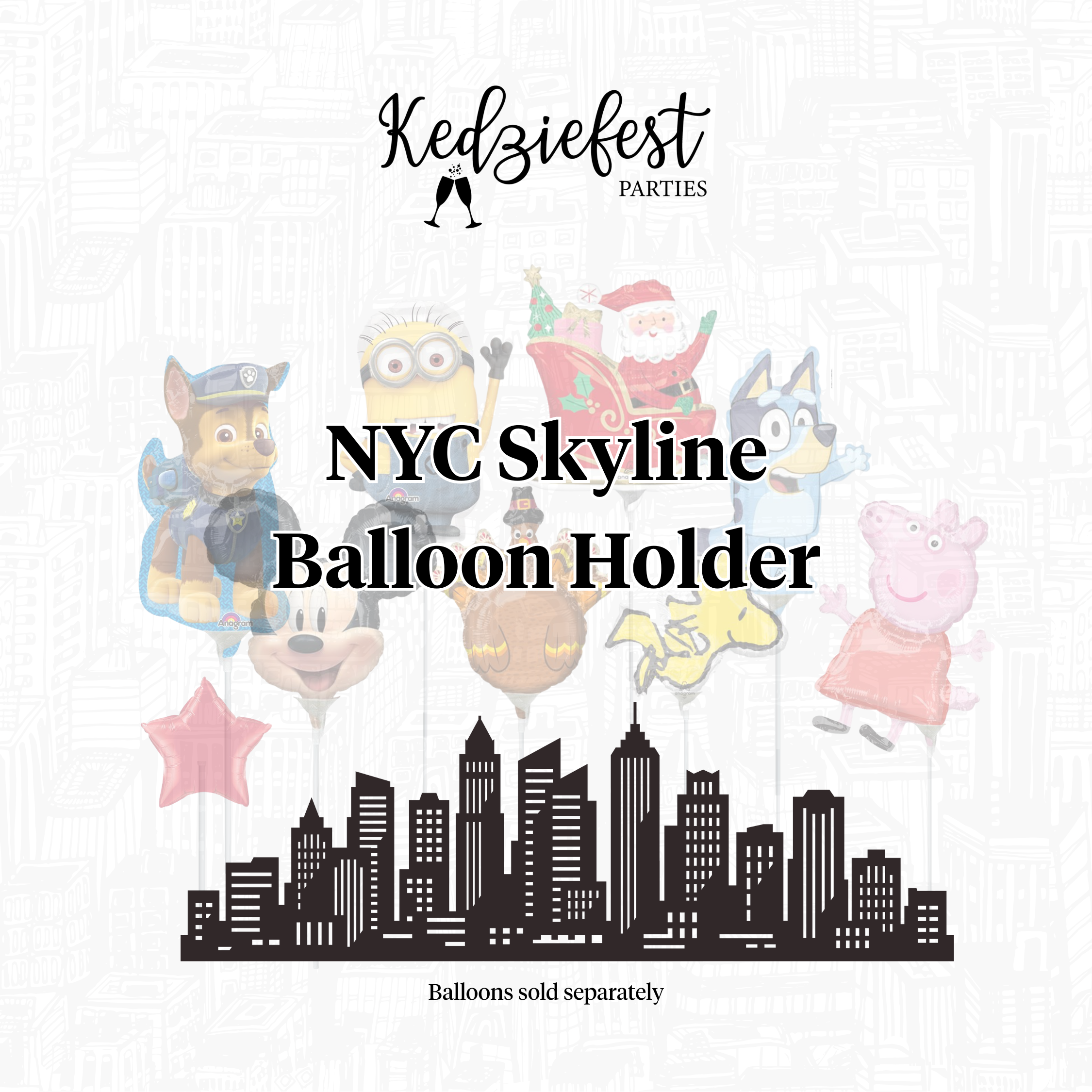 PRESALE: NYC Skyline - Kedziefest Thanksgiving Day Parade Collection