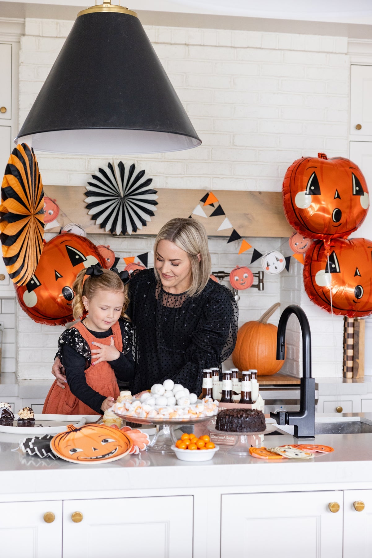 Vintage Halloween Pumpkin Mylar Balloon
