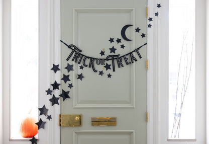 TRICK OR TREAT FELT BANNER