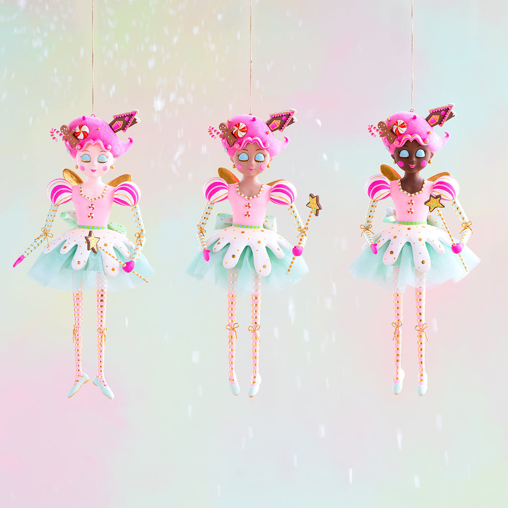 PRESALE: Glitterville Sugar Plum Fairy Orn, Resin, 8"