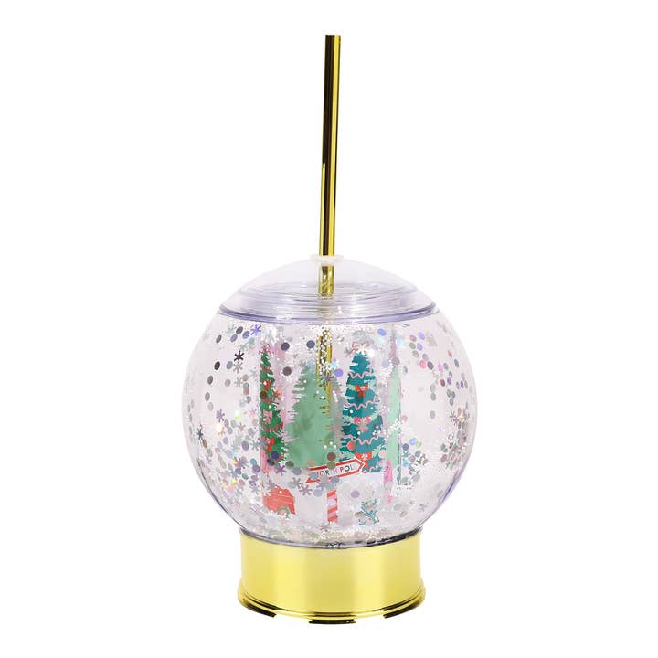 PRESALE: Let It Snow Globe Sipper Novelty Cup