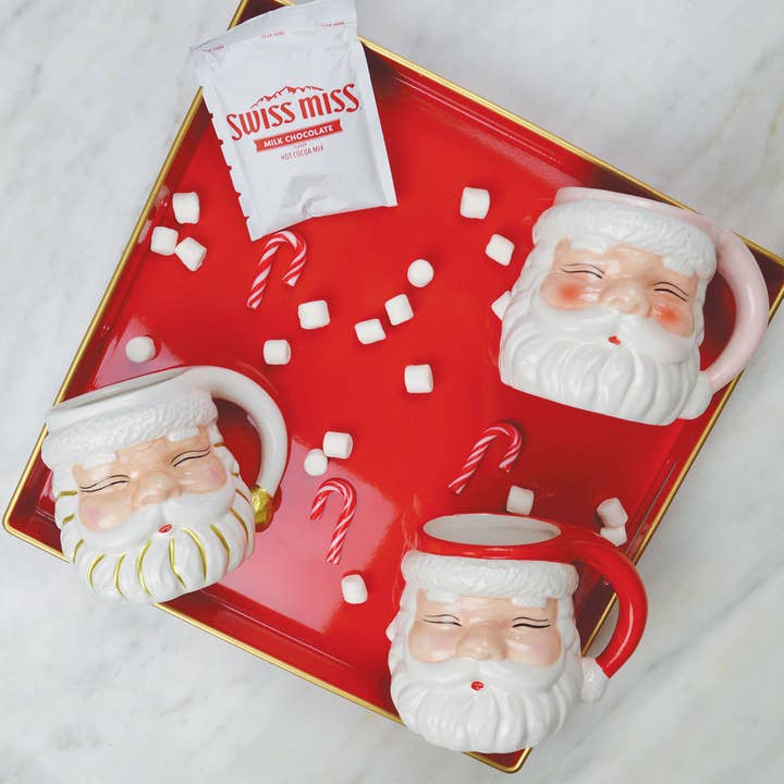 PREORDER: Pink Santa Mug
