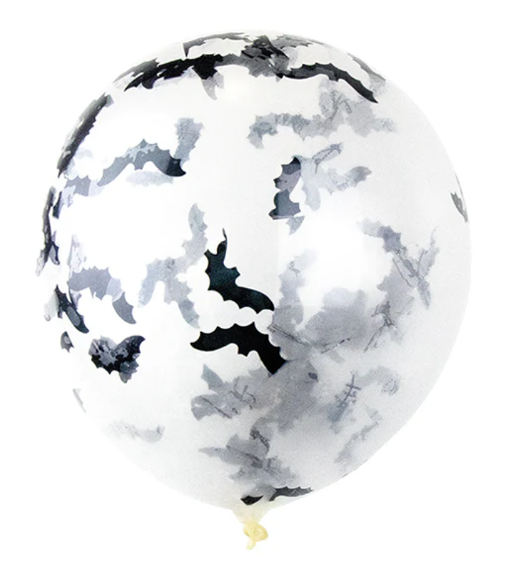 Bat Halloween Balloons - 5 Pack