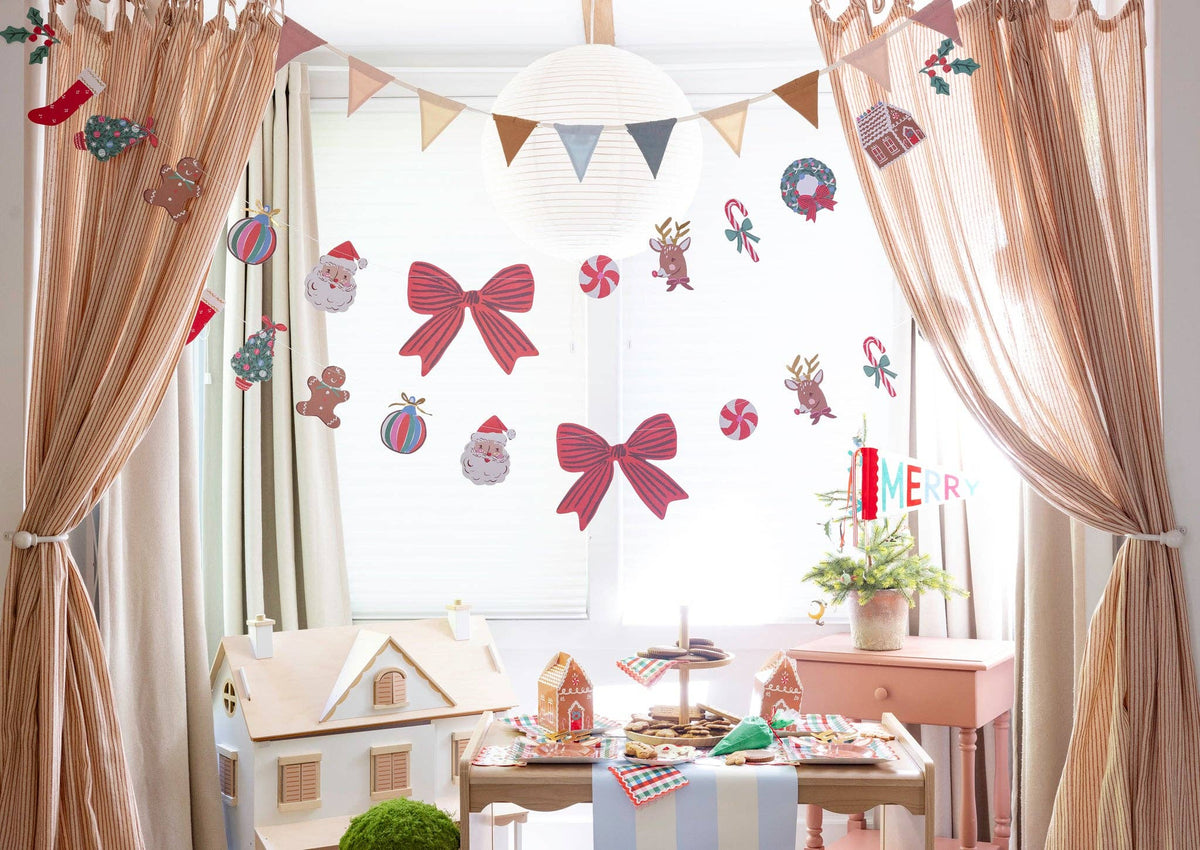 Gingerbread House Treat Boxes with Stickers