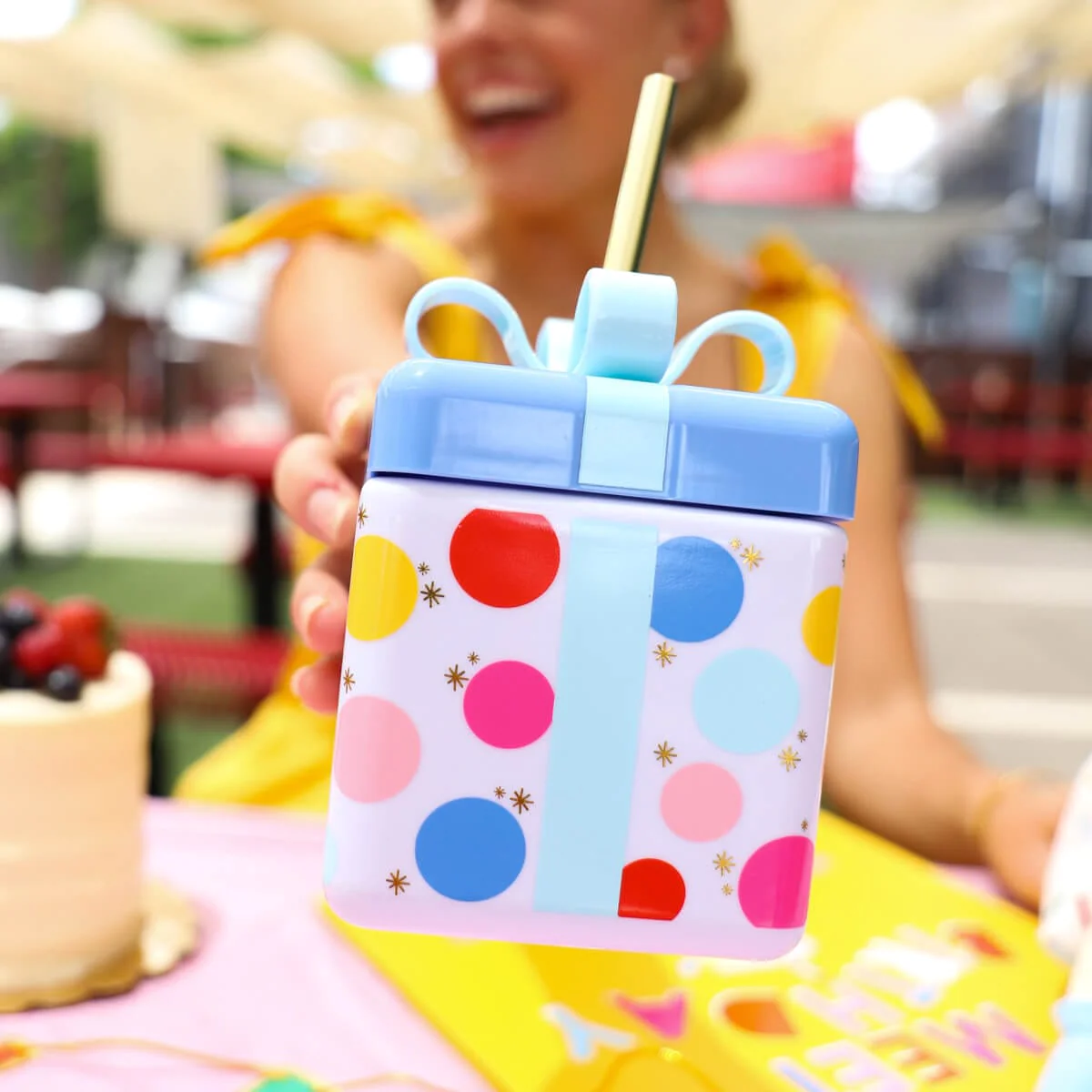 Celebrate Every Day Be a Gift Birthday Reusable Sipper Cup