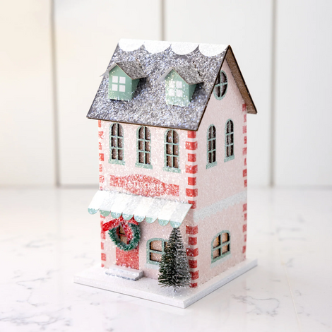 VIL1051 - VILLAGE CHRISTMAS PAPER BAKERY DECORATION