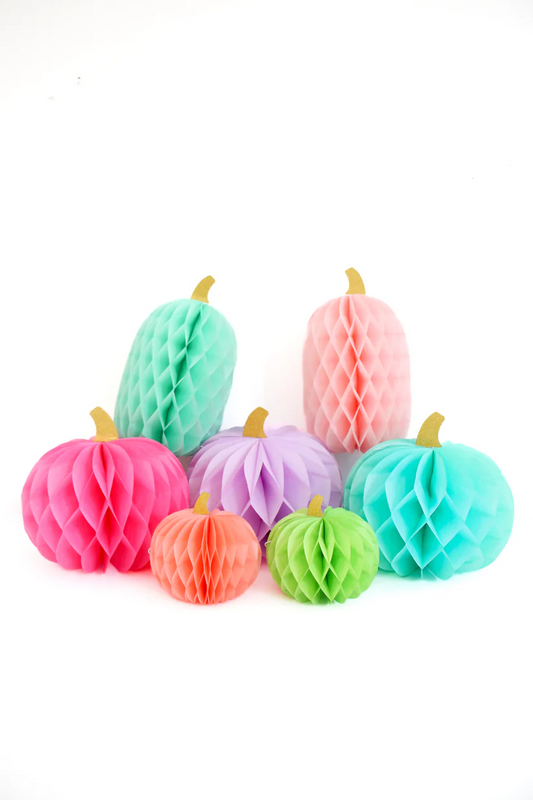 PREORDER: Honeycomb Rainbow Mini Pumpkins