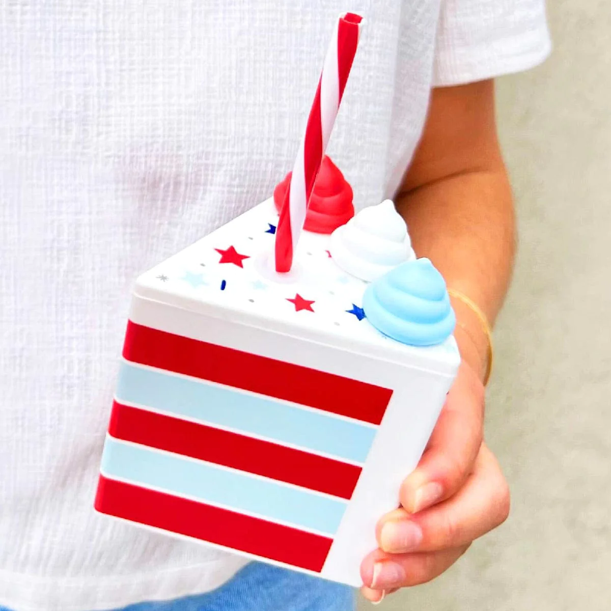 Slice Of Fun Patriotic Sipper Set of 6