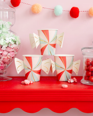 Candy Cane Lane Handled Paper Cup