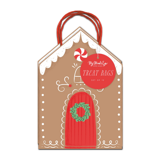 PLFC190 - GINGERBREAD HOUSE TREAT BAGS