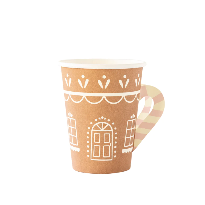GINGERBREAD HOUSE CUPS