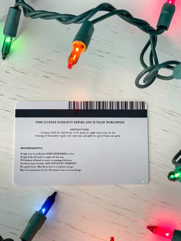 Santa Sleigh License