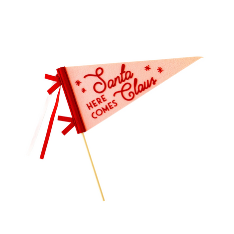 WHM1014 - WHIMSY SANTA FELT PENNANT BANNER