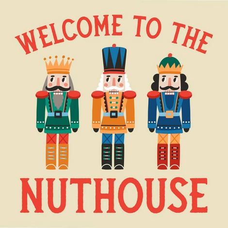 Christmas Napkins | Welcome To the Nuthouse - 20ct