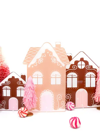 Acrylic Gingerbread House Standing Decor For Christmas