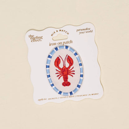 Mix & Match Iron-On Patch–Lobster