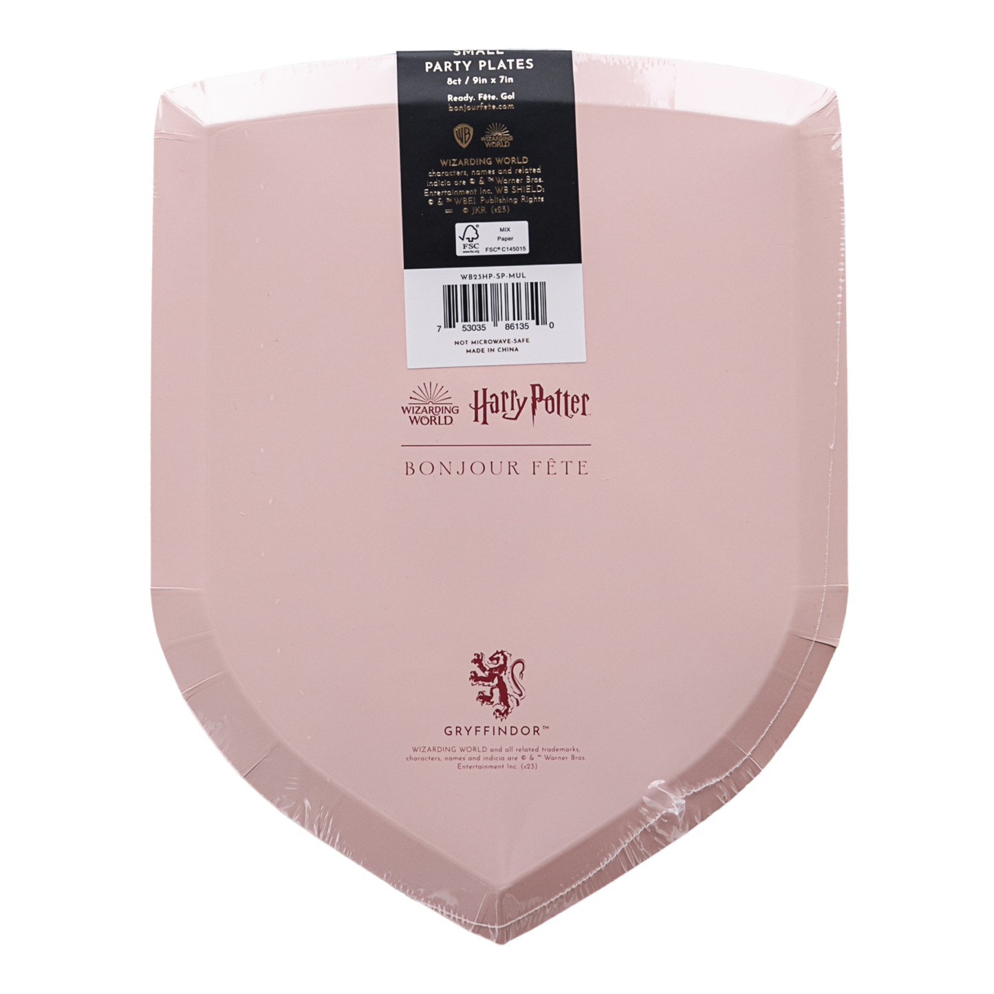 PRESALE: HARRY POTTER X BONJOUR FÊTE HOUSE PRIDE SMALL PLATES (Ships October)