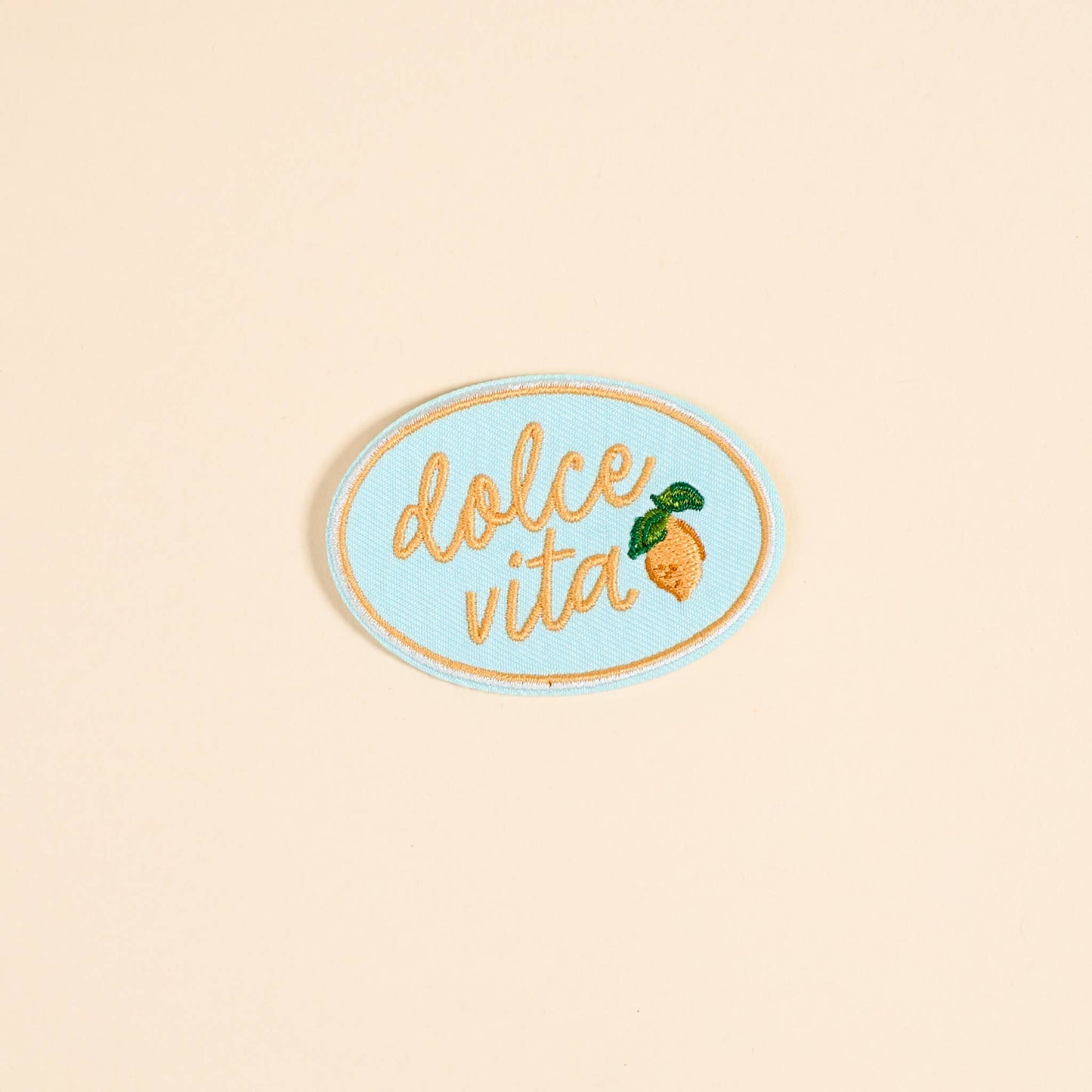 Mix & Match Iron-On Patch–Dolce Vita