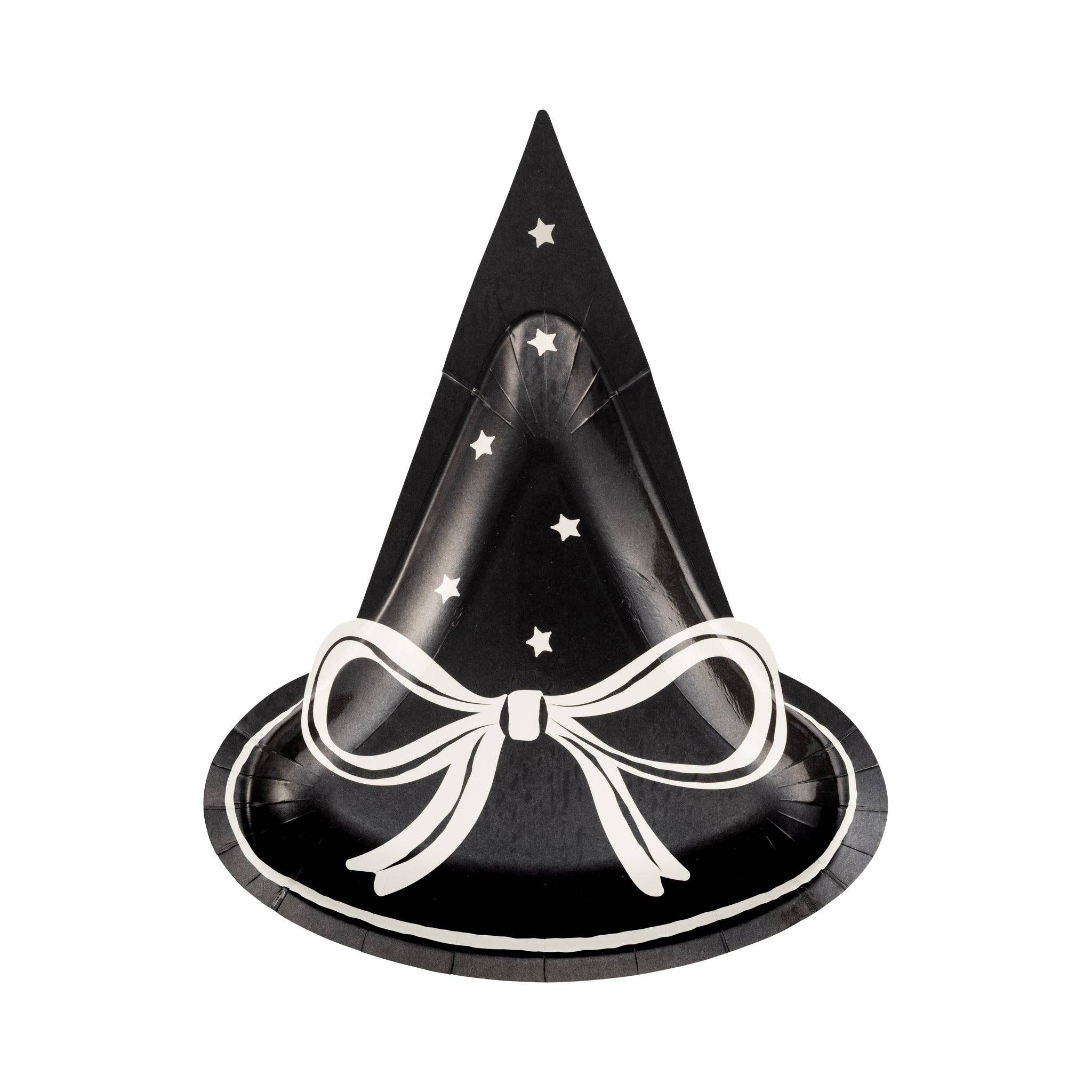 TTS1241 - Witch Hat Shaped Paper Plate