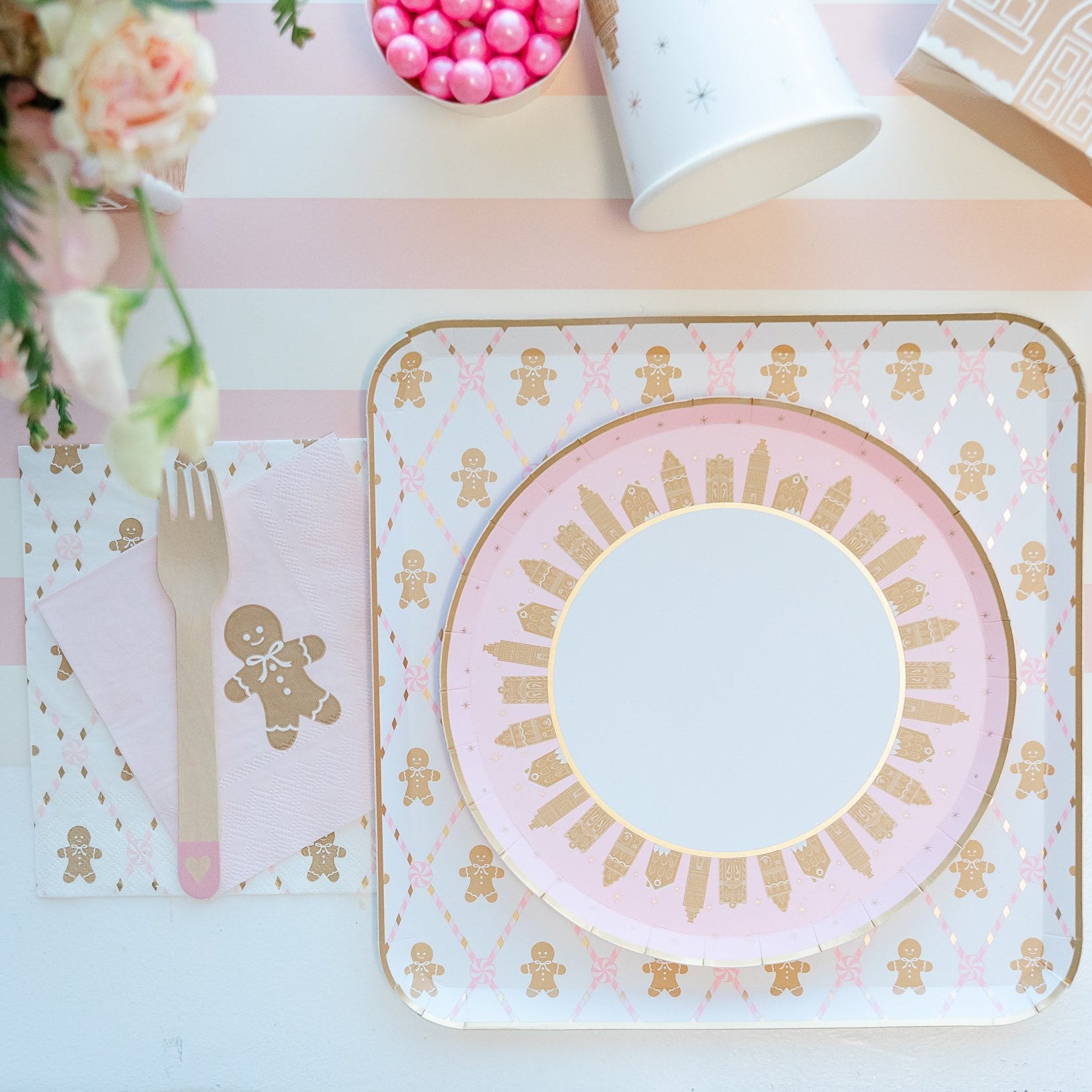 PRESALE: Pink Gingerbread Small Plates