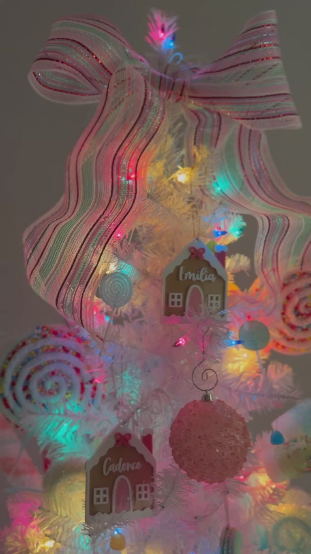 Personalized Gingerbread House Ornament / Place Setting